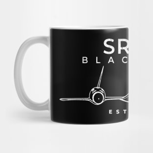 SR-71 Blackbird Est. 1966 - vintage logo Mug